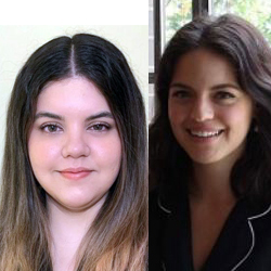 Portrait of Claudia Mattos and Noor Ale