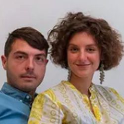 Portrait of Francesco Taurisano and Sveva D’Antonio