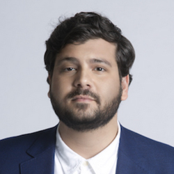 Portrait of Omar Kholeif