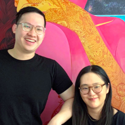 Portrait of Steven Abraham and Lisa Young